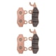 thumbnail image 5 of Recambios Pastillas de freno Cola Accesorios Base de cobre sinterizado Color dorado Delantero trasero 2 pares, 5 of 7