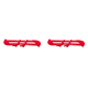 thumbnail image 1 of Protectores de plástico para cuchillas de hockey ajustables y antideslizantes (Rojo), 1 of 4
