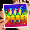 thumbnail image 7 of 3drose, Happy Birthday from All of Us Balloon and Streamer, 12 Greeting Cards with Envelopes, 7 of 7