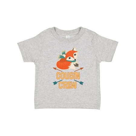 

Inktastic Cousin Crew Fox Boys or Girls Toddler T-Shirt