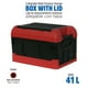 thumbnail image 2 of Caja de Almacenamiento Plegable AGBOX 41 Litros Rojo con Negro, 2 of 8