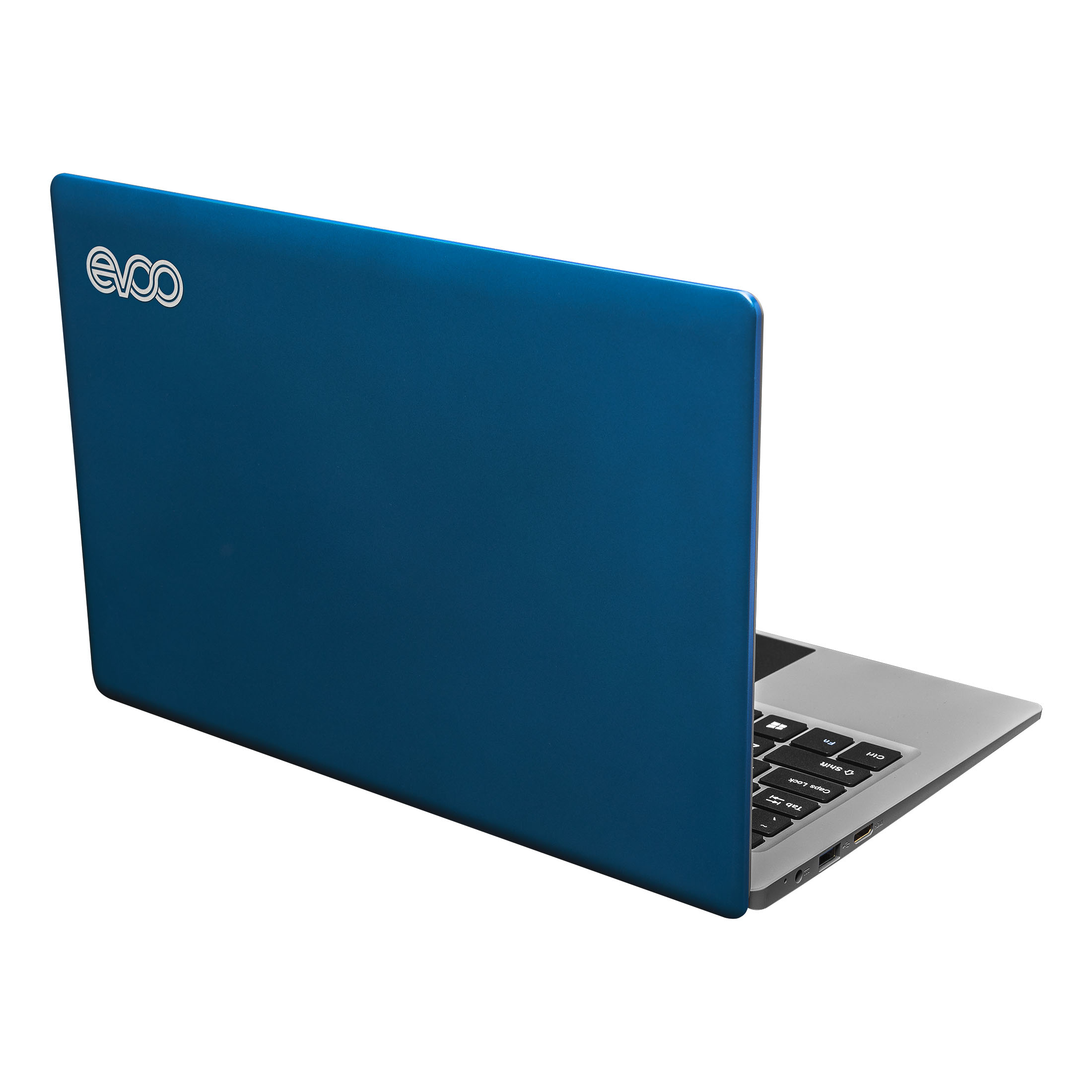 EVOO Notebook 11.6" Laptop, Intel Celeron N4000, 4GB RAM, 64GB HD, Windows 10 Home, Blue - image 4 of 5