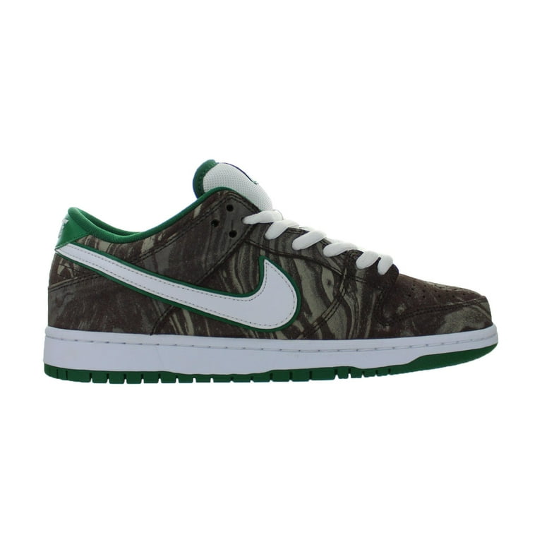 Mens Nike Dunk Low Premium SB Coffee Lovers Khaki White Pine Green