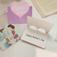 thumbnail image 6 of 100Pcs Mother's Day Heart Greeting Cards Foldable Love Heart Greeting Cards - 7cm x 9cm, 6 of 6