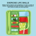 thumbnail image 4 of Cameland Busy Board Sensory Toys For Autism Learning Activities Motor Skills Travel Toy, 4 of 6