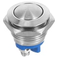 thumbnail image 2 of Self Locking Push Button Switch for Automotive and Industrial Use Car Power Control Replacement Metal Latching Push Button, 2 of 8