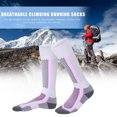 thumbnail image 4 of 2 uds calcetines de esquí gruesos cálidos de invierno medias para exteriores (mujeres rosa blanco) Ehuebsd Para estrenar, 4 of 9