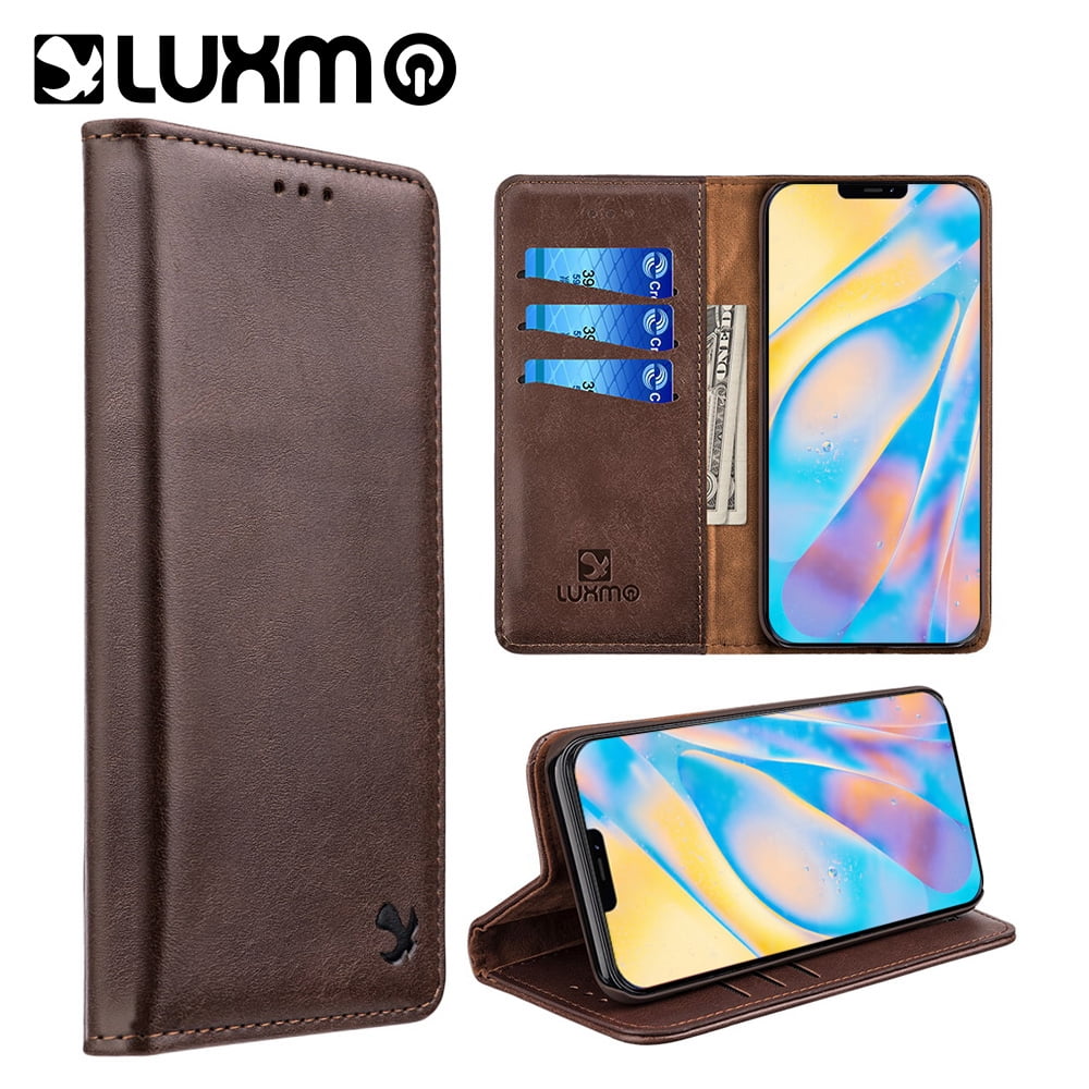 Monogram Leather iPhone XXsXr 876 Plus 12 Pro max leather case wallet Wireless Charging Book Style Name Initials