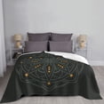 thumbnail image 5 of XMXT Flannel Throw Blanket for Couch, Mandala Pointer Background Bed Sofa Decor Blankets for Home Bedroom, 50 x 40 inches, 5 of 9