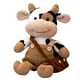 thumbnail image 2 of Animales de peluche de vaca rural - Lindo peluche de vaca de peluche con overoles - Juguetes de peluche de vaca esponjosa - Acogedor para regalo de cumpleaños 12.5 pulgadas TUNC Sencillez, 2 of 2