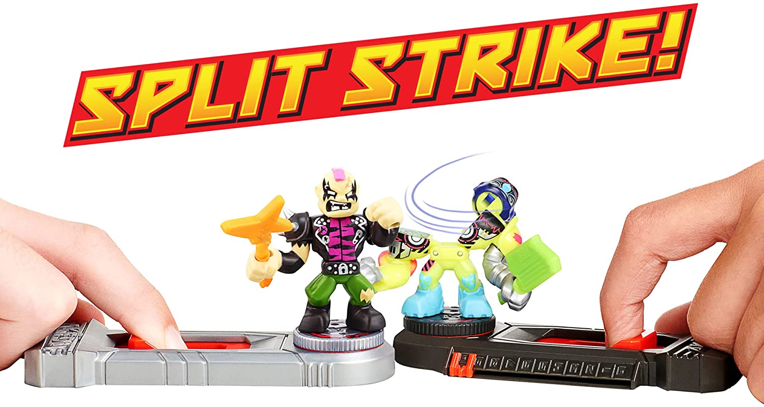 Akedo Ultimate Arcade Warriors Versus Pack EPIC POWERCORN VS KRAGNOX – 2 Figure Da Combattimento Con Controller