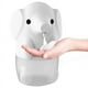 thumbnail image 1 of Dispensador de jabón espumoso para niños con forma de animalito blanco, 1 of 7