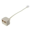 thumbnail image 6 of Telephone Splitter, RJ11 6P4C 1 Male to 2 Female Adapter,2 Way F5Q8, 6 of 9