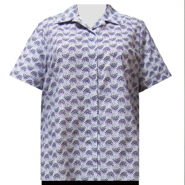 cotton camp shirt women's