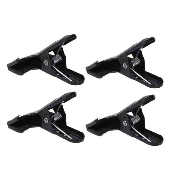 LYUMO Clip de Travail du Bois en Métal, un Clip pour les Arrière-Plans de Photographie, 4pcs Travail du Bois un Clip Robuste Anti Glissement Métal Large Bouche Ressort Pinces pour les Arrière-Plans de Photographie