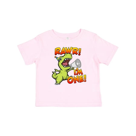 

Inktastic Rawr I m One Dinosaur Gift Baby Boy or Baby Girl T-Shirt