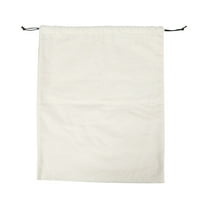 Cotton Flannel Storage Bag, Drawstring and Buckle Closure, 11x14 Inches, for Travel Clothes, Underwear, and Clothing Storage, by FAJHHA