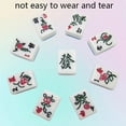 thumbnail image 5 of Traditional Game Set Chinese Mahjong 136 Melamine Tiles Portable Travel Majhong Games Set Entertainment Gift for Home Party Family, 5 of 6