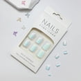 thumbnail image 2 of Uñas postizas holográficas FJSMTOPL para presionar en las uñas de los pies, 24 unidades, 2 of 7