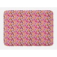 thumbnail image 1 of Abstract Bath Mat, Colorful Creative Toned Big and Little Circles Round Shapes Design, Plush Bathroom Decor Mat with Non Slip Backing, 29.5" X 17.5", Multicolor, by Ambesonne, 1 of 2