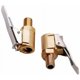 thumbnail image 1 of Adaptador de válvula de neumático de automóvil de 2 piezas, adaptador de conector de abrazadera de clip de válvula de inflado de bomba de punta de latón de 8 mm para neumático de automóvil, 1 of 1