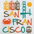 thumbnail image 3 of CafePress - San Francisco Sweatshirt - Crew Neck Sweatshirt, 3 of 4