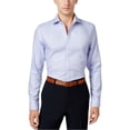 thumbnail image 1 of Calvin Klein Mens Infinite Cool Button Up Shirt, Purple, XX-Large, 1 of 1