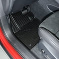 thumbnail image 4 of 3D Custom Fit Floor Mats for 2007-2015 Mazda CX-9 (All Trims), All-Weather Floor Liners, Full Set for 1st & 2nd Row, Black, Rubber, 4 of 10