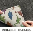 thumbnail image 6 of Beige Colorful Dinosaurs Pattern Door Rugs,Washable Non Slip Door Mats Indoor,Decorative Door Mats,Entry Mat Indoor for Entrance,Bedroom,Kitchen,Bathroom,17"x30", 6 of 6