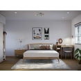 thumbnail image 4 of Astra Collection Three-Light 18" Brushed Nickel Modern Semi-Flush Mount Light, 4 of 5