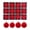 D, variant on End of Year Clearance Christmas Ornaments 6cm Flocking Ball Christmas Ball Dark Velvet Christmas Ball Christmas Tree Decoration 12pcs on Clearance!