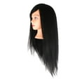thumbnail image 3 of Maniquí de cabeza de entrenamiento, cabeza de peluquería, 3 of 9