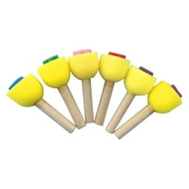 Zehuanyu  6 Pcs Artist Sponge Rollers for Acrylic Painting Brushes Kids Tools