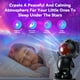 thumbnail image 4 of DAYBETTER Proyector Estrellas Galaxia Astronauta, Luces Led Dormitorio c/ Temporizador y Ctrl Remoto, Luz Noche Nebulosa Estrellada p/ Niños, Cumpleaños, Día de San Valentín Negro, 4 of 7