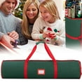 thumbnail image 1 of Christmas Decorations Home Textile Storage Christmas Wrapping Paper Storage Bag Organizer With Double Handles For And Wrap Holder Storage case, 1 of 9