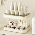 thumbnail image 4 of 2-Tier Cups Mugs Drying Rack with Removable Drain Tray, Multi-Functional Storage Organizer Shelf, Kitchen Countertop Tray for Water Coffee Glass Cup Bowls Food and Seasoning Jar Holder, White, 4 of 9