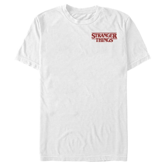 Netflix Men's Stranger Things Bold Logo Badge Graphic T-Shirt