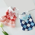 thumbnail image 3 of Dream Lifestyle Pet Dress Bow-Knot Ornament Wear Resistant Cloth College Style Bow Design Cat Dress Photography Prop Birthday Gift, 3 of 8