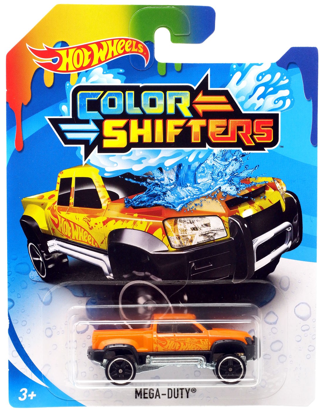 Hot Wheels Color Shifters Mega-Duty Die-Cast Car - Walmart.com