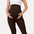 thumbnail image 4 of Iyufng Maternity Yoga Pants Stretchy Seamless Sports Casual Leggings for Outdoor Wear, 4 of 5