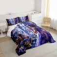 thumbnail image 3 of Manfei Kawaii Princess Bedding Comforter Set for Girls, Dreamy Fairy Tale Twin Comforter Sets, Christmas Tree Gifts Reversible Bedding Set, Super Cozy Room Decor, 2-Piece, 3 of 8