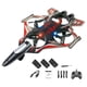 thumbnail image 2 of Avión RC Avión de control remoto Avión de combate con giro de 360 degree Listo para volar Helicóptero Batería roja 3, 2 of 9