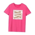 thumbnail image 3 of Camiseta de mujer con cuello redondo, camisetas de verano a la moda para el trabajo, calle, oficina, senderismo SG, 3 of 7