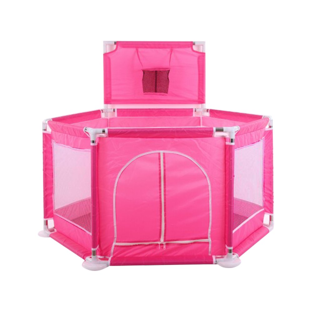 Playpen for Baby, Deluxe Extra Large Kids 6Panel Portable Play Yard