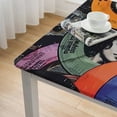 thumbnail image 5 of Acheng Billie Waters Square Tablecloth 100% Polyester Fiber 46*46, 5 of 8