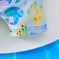 thumbnail image 5 of Landzoo Boys Swim Wear Graphic Print Short Sleeve Crew Neck One Piece Onesie Summer Cozy Soft Toddler Kids Boys Jumpsuits Size 9-12 Months Sky Blue, 5 of 9