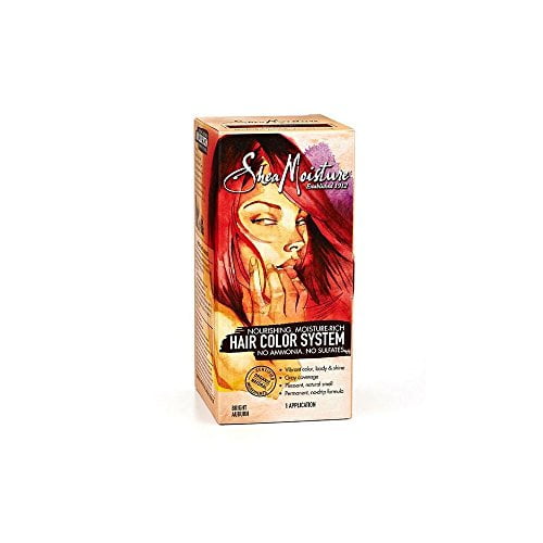 Shea Moisture Hair Color Bright Auburn Kit Pack Of 4 Walmart Com Walmart Com