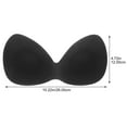 thumbnail image 2 of PTOOTP 4Pcs U-Shaped Bra Padding Inserts Washable Reusable Soft Foam 10.2×4.7×1.2in, 2 of 8
