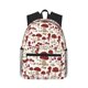 thumbnail image 1 of Disketp Mushroom Mochila Ligera Clásica con Múltiples Bolsillos, Mochila Casual para Hombre y Mujer, Ideal para Escuela, Trabajo y Viajes, 1 of 6