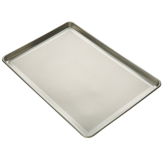 Focus Foodservice 16-Gauge Aluminum Perforated Bottom-Sheet Pan, Full Size 18" x 26"